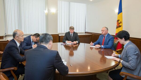 Президент Молдовы встретился с послом Китая - Sputnik Молдова