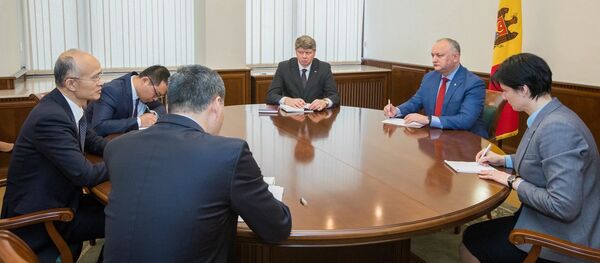 Президент Молдовы встретился с послом Китая Президент Молдовы встретился с послом Китая - Sputnik Молдова