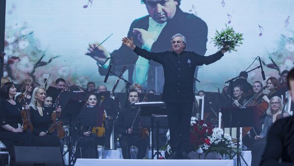 Festivalul Internațional de Muzică ”Mărțișor” – omagiu pentru dirijorul Gherghe Mustea la 50 de ani de activitate artistică - Sputnik Moldova