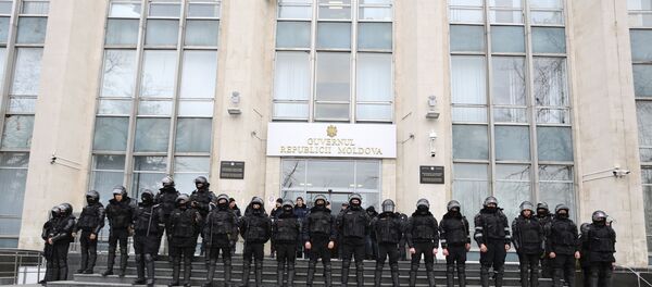 Veteranii de război protestează în fața Guvernului Veteranii de război protestează în fața Guvernului - Sputnik Moldova