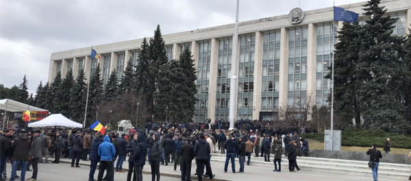Протесты в Кишиневе - Sputnik Молдова