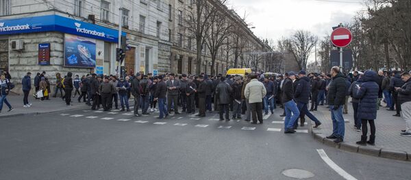 Протест ветеранов вооруженного конфликта на Днестре - Sputnik Молдова