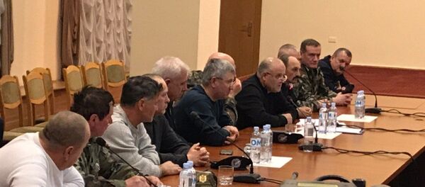 Întâlnirea premierului cu veteranii Întâlnirea premierului cu veteranii - Sputnik Moldova