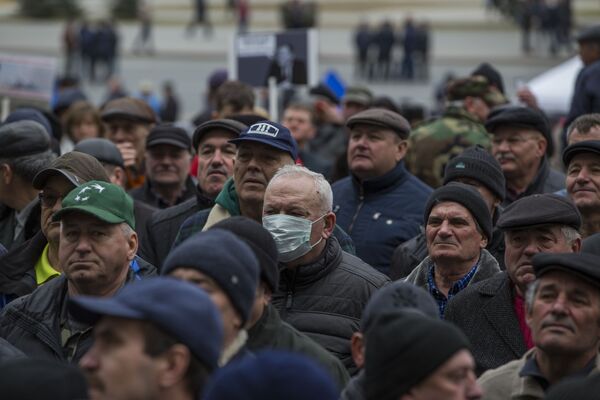 Протест ветеранов вооруженного конфликта на Днестре - Sputnik Moldova