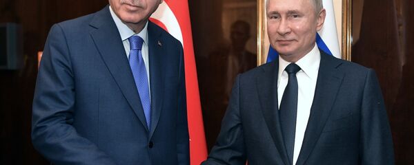 Vladimir Putin și Reep Tayyp Erdogan, imagine simbol - Sputnik Moldova-România