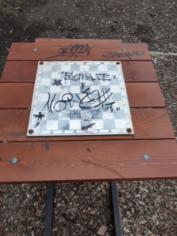 Разгул вандализма в Бельцах - неизвестные уничтожают детские площадки Разгул вандализма в Бельцах - неизвестные уничтожают детские площадки - Sputnik Молдова