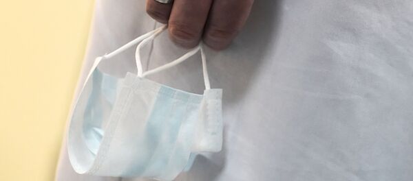 Отделение для людей с подозрением на коронавирус в Боткинской больнице - Sputnik Moldova