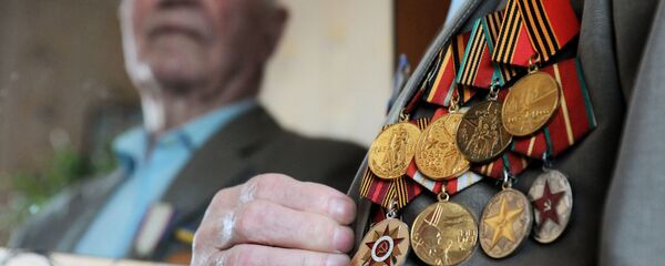 Ветеран Великой Отечественной войны В. И. Запорожченко  - Sputnik Молдова