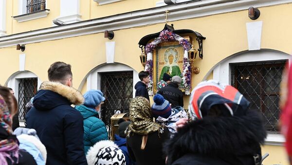  Igoana Sf. Matrona. Mănăstirea Acoperămîntului Maicii Domnului din Moscova - Sputnik Moldova