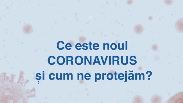 Spot informațioanal despre virusul de tip nou COVID-19 - Sputnik Moldova