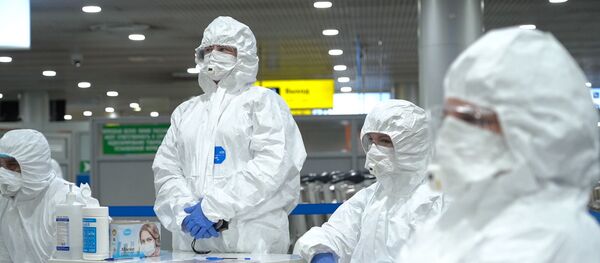 Санитарно-карантинный контроль в аэропорту Шереметьево Санитарно-карантинный контроль в аэропорту Шереметьево - Sputnik Moldova-România