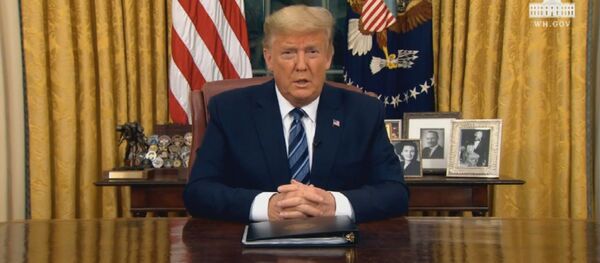 Трамп ввел запрет на въезд в США из Европы Трамп ввел запрет на въезд в США из Европы - Sputnik Молдова