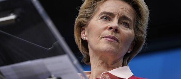 Il presidente della Commissione Europea Ursula von der Leyen Il presidente della Commissione Europea Ursula von der Leyen - Sputnik Молдова