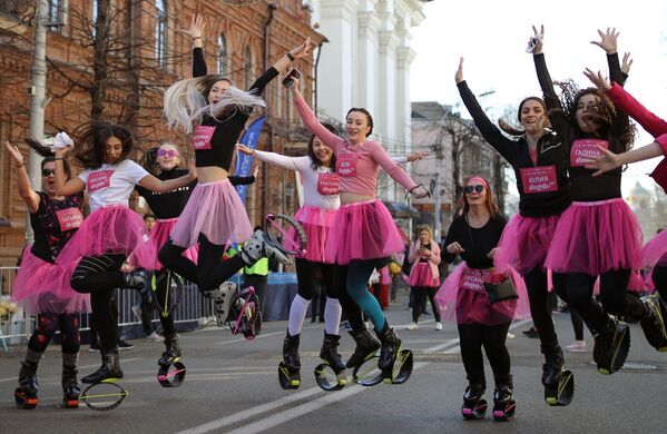 Женский забег Beauty Run в Краснодаре - Sputnik Молдова