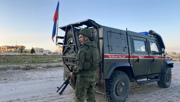 Российская военная полиция в сирийской провинции Идлиб - Sputnik Молдова