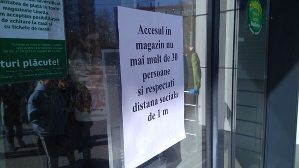 Magazinele impun restricții pentru cumpărători: Sunt sau nu respectate - Foto Magazinele impun restricții pentru cumpărători: Sunt sau nu respectate - Foto - Sputnik Moldova