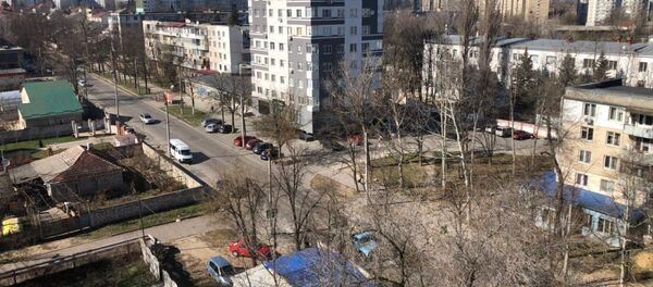 O stradă din Chișinău O stradă din Chișinău - Sputnik Молдова