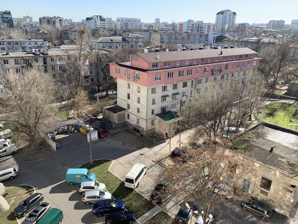 Străzi pustii în sectorul Centru al Capitalei - Sputnik Молдова