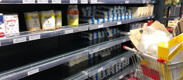 В Кишиневских магазинах полно продуктов - паники нет - Sputnik Молдова