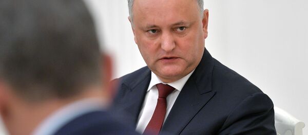 Президент Молдовы Игорь Додон  - Sputnik Молдова