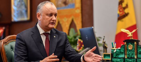 Президент Республики Молдова Игорь Додон - Sputnik Moldova