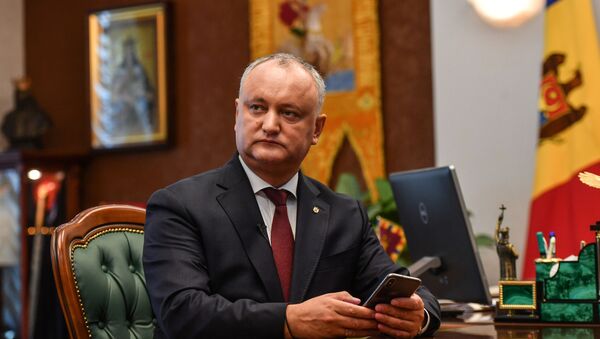 Президент Республики Молдова Игорь Додон - Sputnik Moldova