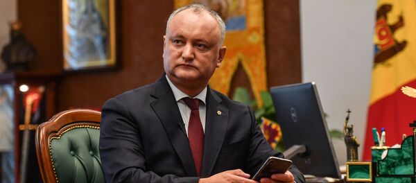 Президент Республики Молдова Игорь Додон - Sputnik Moldova