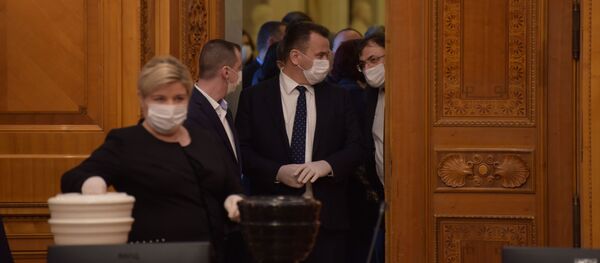 Parlamentul României, vot - Sputnik Moldova-România