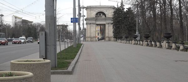 Столица в осаде: в Кишиневе действует режим ЧП - Sputnik Молдова