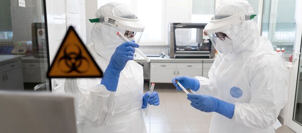 Медицинские работники проводит диагностические тесты на коронавирус - Sputnik Moldova-România