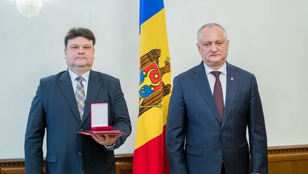 Igor Dodon și Serghei Ciciuk - Sputnik Moldova