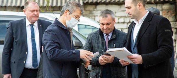 Передача гуманитарной помощи - Sputnik Молдова