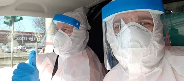 Personalul medical din România la datorie Personalul medical din România la datorie - Sputnik Moldova