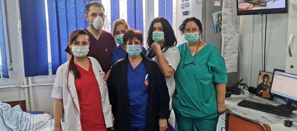 Personalul medical din România la datorie - Sputnik Moldova-România