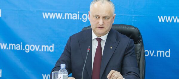 Президент Молдовы Игорь Додон - Sputnik Молдова