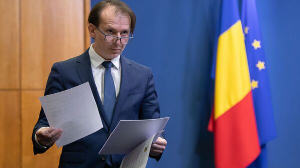 Declarații de presă susținute de ministrul finanțelor publice, Florin Cîțu - Sputnik Moldova-România