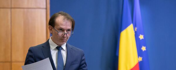 Declarații de presă susținute de ministrul finanțelor publice, Florin Cîțu - Sputnik Moldova-România