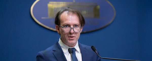 Declarații de presă susținute de ministrul finanțelor publice, Florin Cîțu - Sputnik Moldova-România