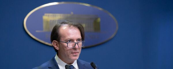 Declarații de presă susținute de ministrul finanțelor publice, Florin Cîțu - Sputnik Moldova-România
