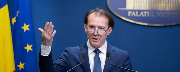 Declarații de presă susținute de ministrul finanțelor publice, Florin Cîțu - Sputnik Moldova-România