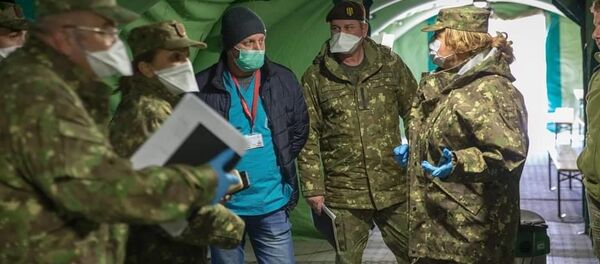 Pregătirea spitalului militar ROL II - Sputnik Moldova-România