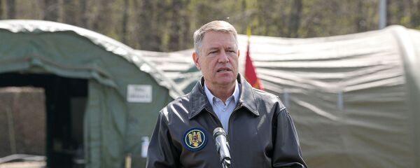 Klaus Iohannis în vizită la Spitalul Militar de Campanie ROL II, secție externă a Spitalului Militar Central Klaus Iohannis în vizită la Spitalul Militar de Campanie ROL II, secție externă a Spitalului Militar Central - Sputnik Moldova-România