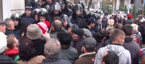 Platforma DA, protest şi asediu la ANRE - Sputnik Молдова