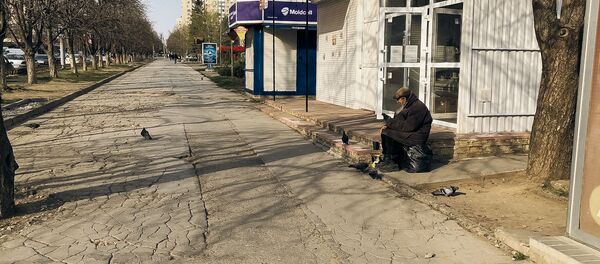 Московский проспект пуст Московский проспект пуст - Sputnik Молдова