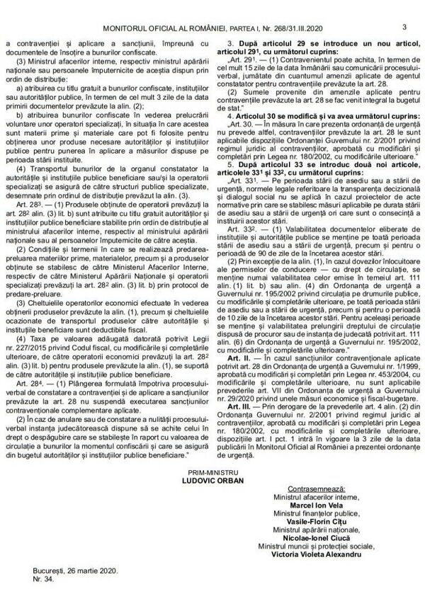 S-a publicat NOUA formă a regimului stării de urgență! Amenzi mărite și prevederi dure S-a publicat NOUA formă a regimului stării de urgență! Amenzi mărite și prevederi dure - Sputnik Moldova-România
