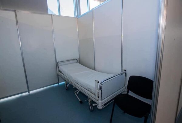 Centrul „Moldexpo” este aproape gata să primească pacienți cu COVID-19: Cum arată - Foto Centrul „Moldexpo” este aproape gata să primească pacienți cu COVID-19: Cum arată - Foto - Sputnik Moldova