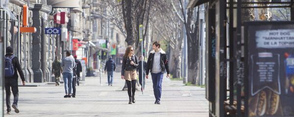 Город Кишинев на самоизоляции Город Кишинев на самоизоляции - Sputnik Moldova