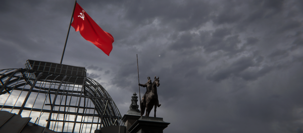 Водружение знамен Красной армии над Рейхстагом доступно в формате VR-реконструкции   - Sputnik Молдова