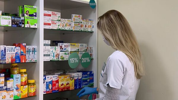 Munca de farmacistă pe timp de pandemie  - Sputnik Moldova