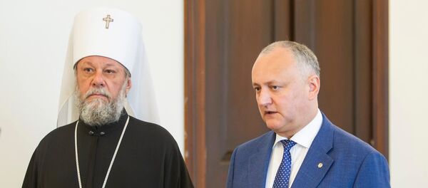 Întrevederea președintelui Igor Dodon și conducerea Mitropoliei Chișinăului și a Întregii Moldove - Sputnik Moldova